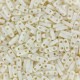 Miyuki quarter tila 5x1.2mm beads - Matted opaque cream QTL-2021
